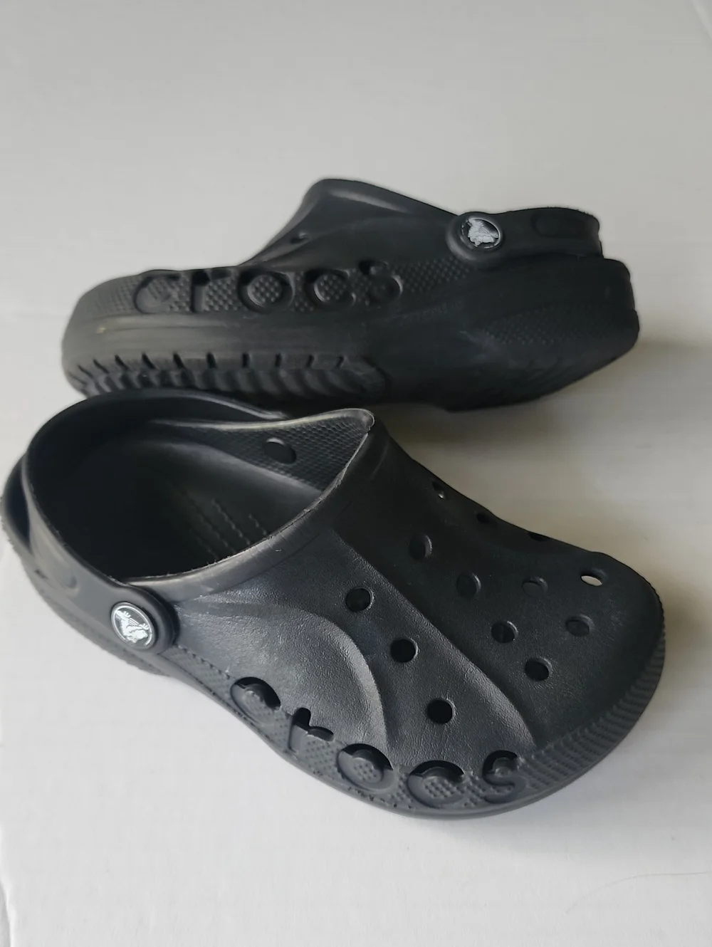 CROCS Kids Black Classic Vented Clog